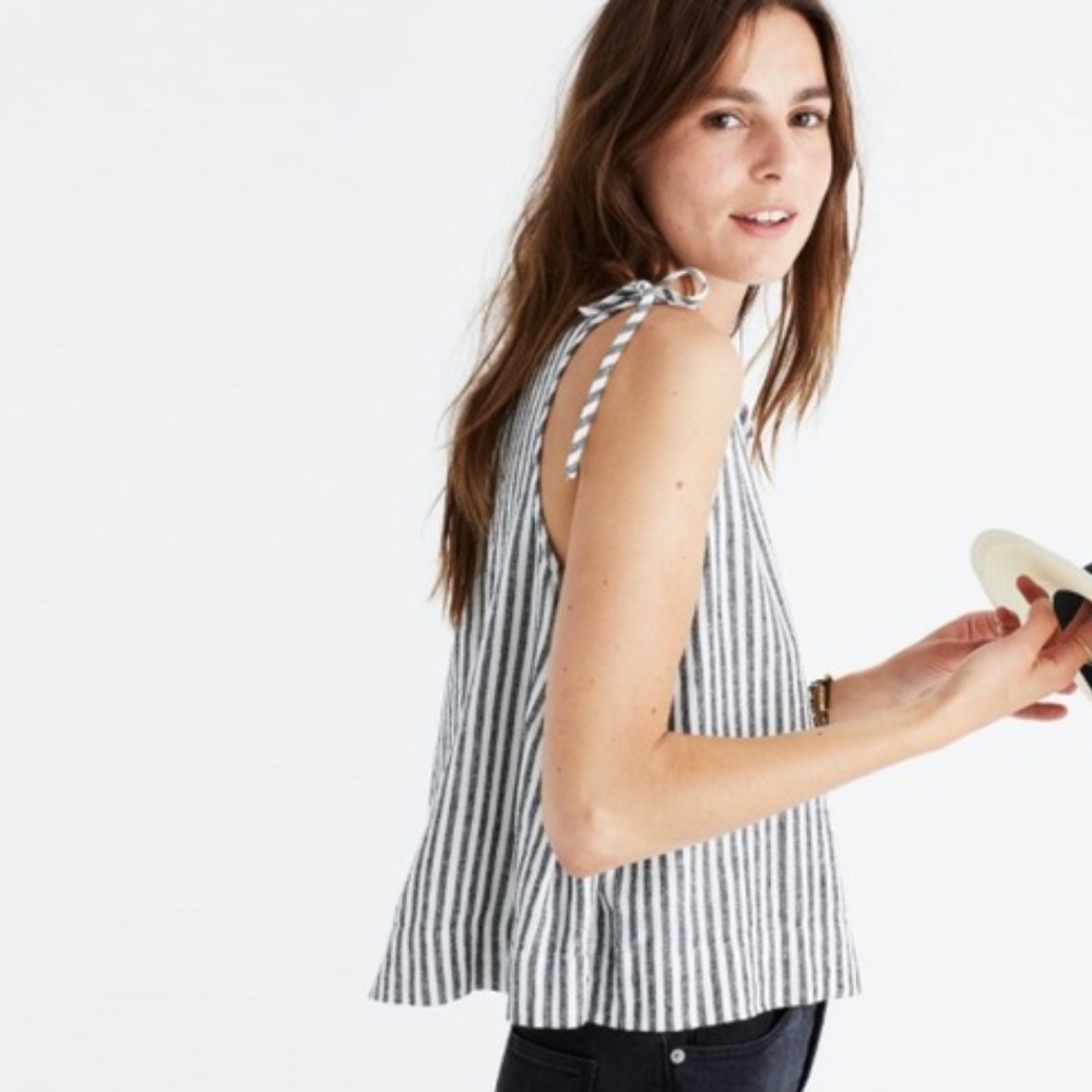Madewell Rhonda Swing Crop Tank